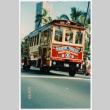 Waikiki Trolley in veterans parade (ddr-densho-368-428)