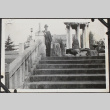 Man standing on stairway (ddr-densho-326-141)