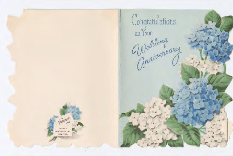 Congratulations on Your Wedding Anniversary (ddr-densho-562-45)