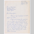 Letter to Rev. Robert Inglis from Hideko Nakazawa (ddr-densho-498-35)