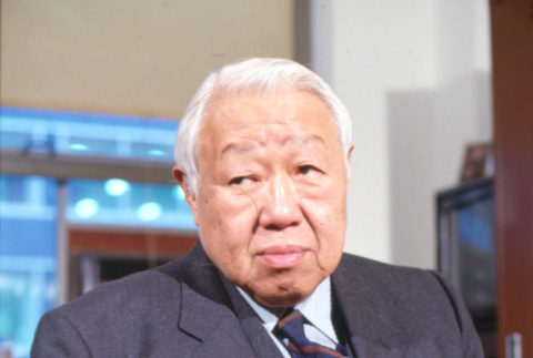 Mazaru Ogawa with Phi Beta Kappa key (ddr-densho-1007-481)