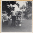 Woman with baby and boy (ddr-densho-522-36)