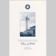 Convocation Program from University of California-Berkeley (ddr-densho-329-1098)