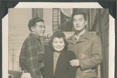 Jim Kawano, Laura Nakamura, and Masoa Sakagami (ddr-densho-201-709)