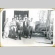 Group in front of the Manzanar Buddhist Church (ddr-manz-4-49)