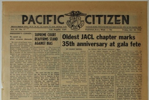 Pacific Citizen, Vol. 47, No. 17(October 24,1958) (ddr-pc-30-43)