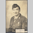 Portrait of man in uniform (ddr-densho-523-151)