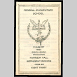 Federal Elementary School Class of 1944 eight grade graduation (ddr-csujad-55-1425)