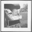 Baby Richard in stroller (ddr-densho-443-61)