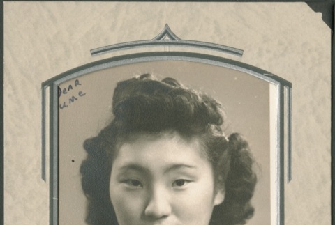 Portrait of Midori Nishizaki (ddr-densho-328-42)