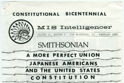 MIS Intelligencer Volume 21 No. 1 (ddr-densho-1007-1459)