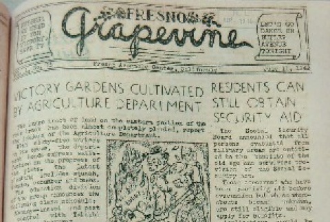 Fresno Grapevine Vol. I No. 15 (July 11, 1942) (ddr-densho-190-15)