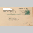 Letter sent to T.K. Pharmacy from Santa Fe internment camp (ddr-densho-319-164)