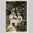 Portrait of family in garden (ddr-densho-426-1550)