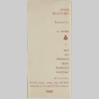 Tag with care instructions for Teak sculptures (ddr-densho-424-436)