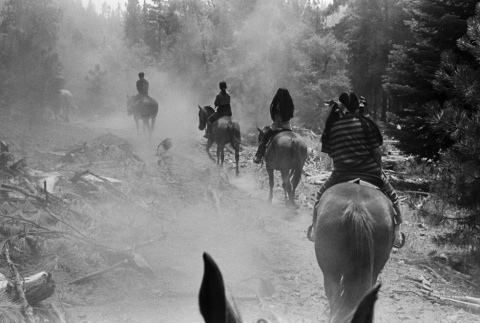 Campers riding horses (ddr-densho-336-235)