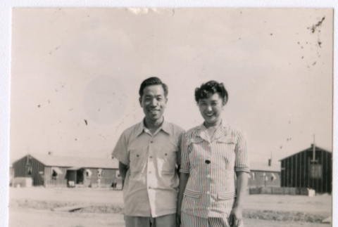 Japanese American man and woman (ddr-densho-362-16)