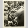 Soldiers getting autographs from actress Marilyn Hare (ddr-densho-201-156)