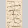 Minidoka Irrigator 1943 Calendar (1943) (ddr-densho-119-23)
