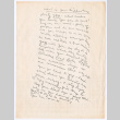 Handwritten Notes (ddr-densho-510-28)