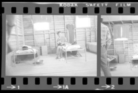 Negative film strip for Farewell to Manzanar scene stills (ddr-densho-317-235)