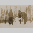 Soldiers with snowman (ddr-janm-17-39)