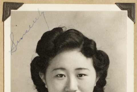 Portrait of Betty Miyaguchi (ddr-densho-542-395)