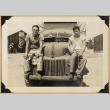 Roy and George on a truck (ddr-densho-542-553)