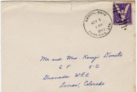 Card and envelope (ddr-densho-329-620-mezzanine-c298f1d501)