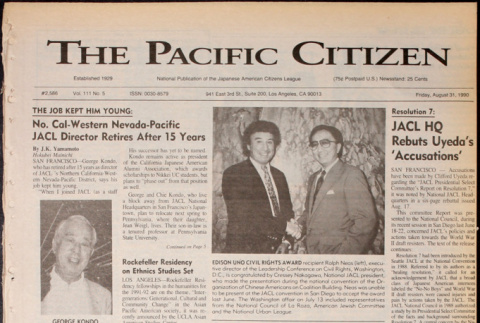Pacific Citizen, Vol. 111, No. 5 (August 31, 1990) (ddr-pc-62-30)