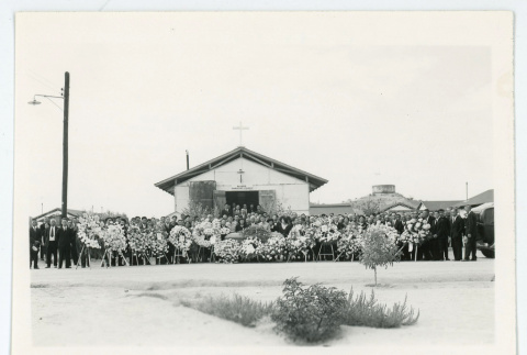 Funeral at Rivers Christian Church (ddr-densho-37-2153)