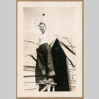 Man Standing on railing (ddr-densho-368-602)
