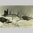 Mess hall in the snow (ddr-densho-159-50)