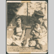 Mary Ima with two children (ddr-densho-483-1125)