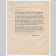 Letter from Joseph Ishikawa to Bill Becker (copy) (ddr-densho-468-209)