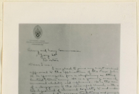 Letter of recommendation for Rev. Yamasaki (ddr-densho-37-1083)
