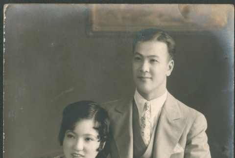 Portrait of couple (ddr-densho-316-219)