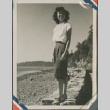 A woman on the beach (ddr-densho-201-928)