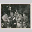 442nd Infantry Regiment with civilians in Pisa area, Italy (ddr-densho-1007-26)