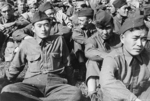 Japanese American soldiers (ddr-densho-187-22)