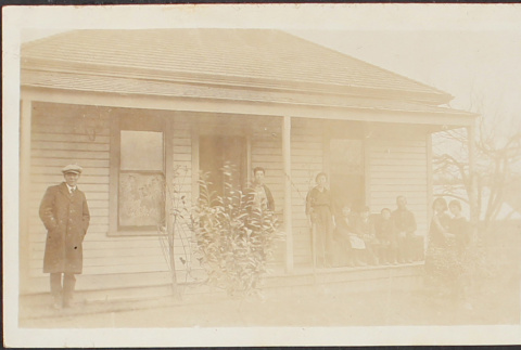 Family on porch (ddr-densho-278-181)