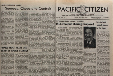 Pacific Citizen, Vol. 82, No. 11 (March 19, 1976) (ddr-pc-48-11)