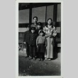 Fred Wataru Taniguchi with cousins (ddr-densho-252-85)