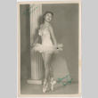 Carolyn Mieko Okada posing in ballet costume (ddr-densho-430-290)
