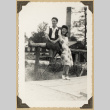 Toshiko and Kiyo at Rohwer (ddr-densho-542-487)