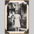 Girl in a print dress (ddr-densho-542-223)