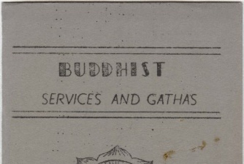Buddhist Services and Gathas: United Buddhist Church of Minikoka, Idaho (ddr-densho-275-53)