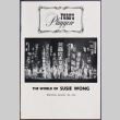 Program from production of The World of Suzie Wong at Fords Theater in Baltimore, Maryland (ddr-densho-367-241)