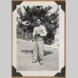 Man in a Moneta jersey (ddr-densho-542-138)