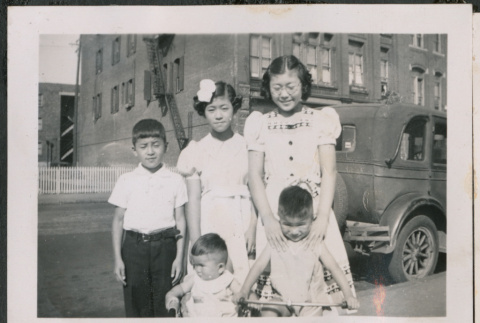 Photo of five children (ddr-densho-483-822)